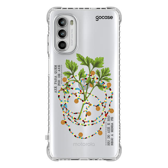 Capinha para celular  Axé Minha Fé