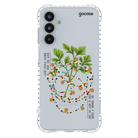 Capinha para celular  Axé Minha Fé