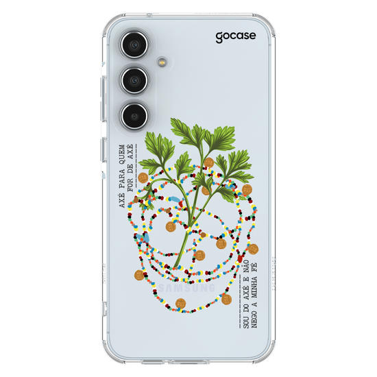 Capinha para celular  Axé Minha Fé