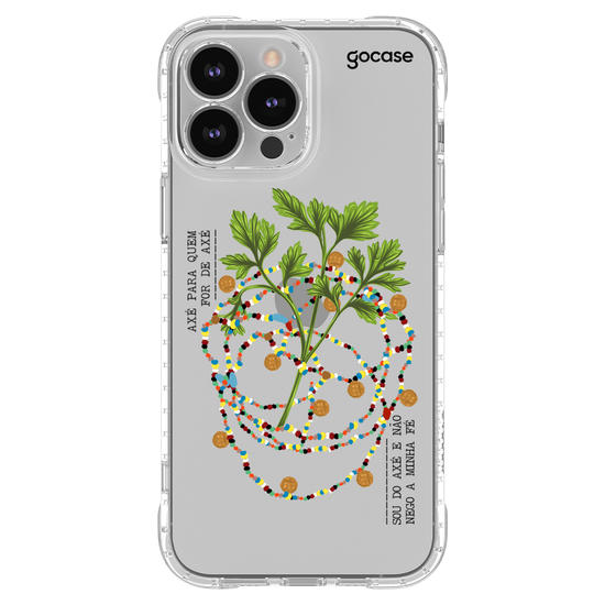 Capinha para celular  Axé Minha Fé