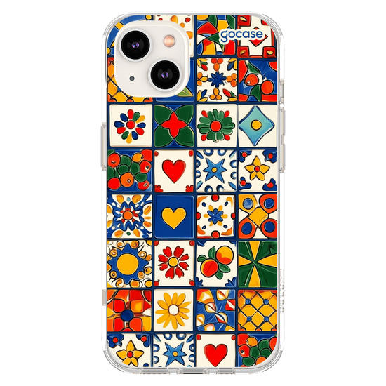 Capinha para celular  Azulejo Mexicano