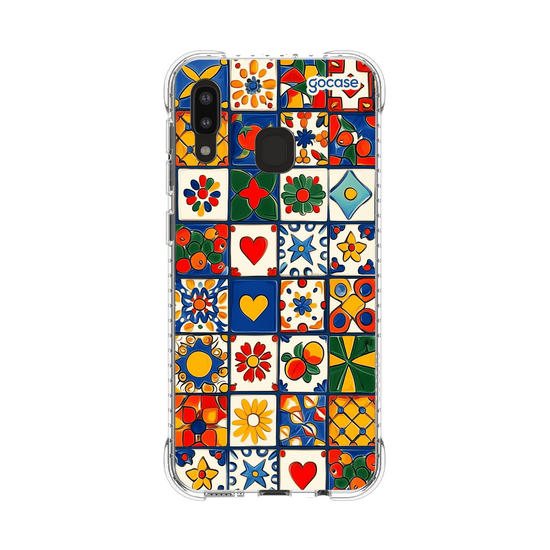 Capinha para celular  Azulejo Mexicano