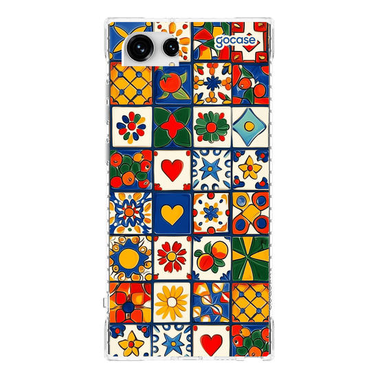 Capinha para celular  Azulejo Mexicano
