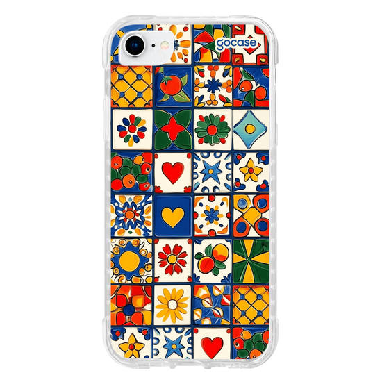 Capinha para celular  Azulejo Mexicano
