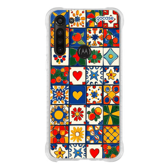 Capinha para celular  Azulejo Mexicano
