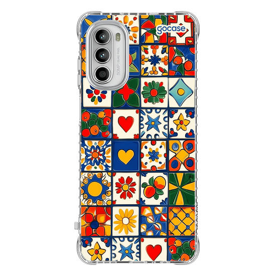 Capinha para celular  Azulejo Mexicano