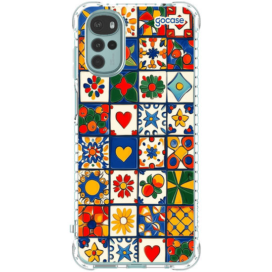 Capinha para celular  Azulejo Mexicano