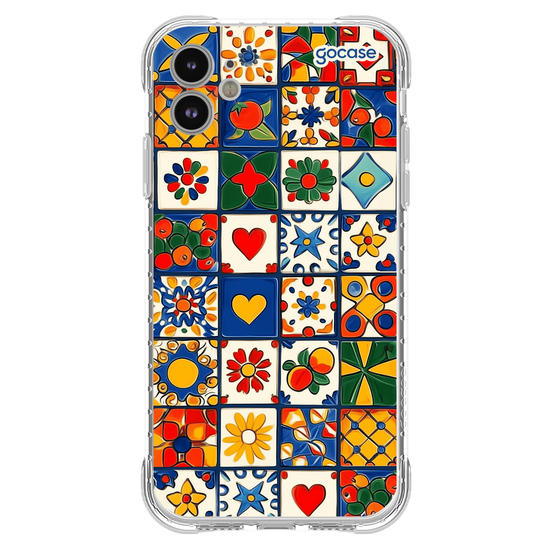 Capinha para celular  Azulejo Mexicano