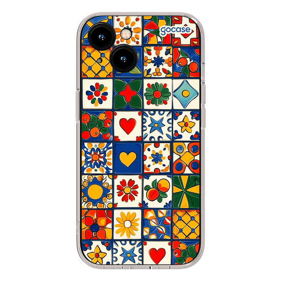 Capinha para celular  Azulejo Mexicano