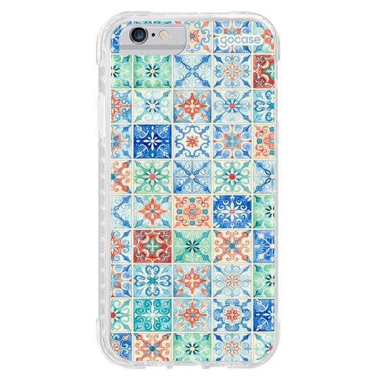 Capinha para celular  Azulejos Mediterrâneos