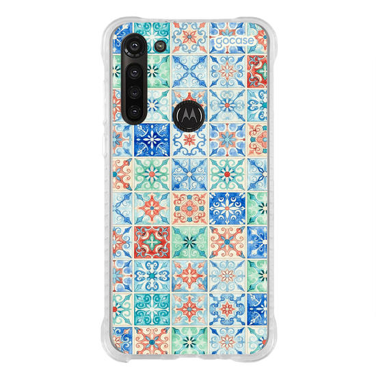 Capinha para celular  Azulejos Mediterrâneos