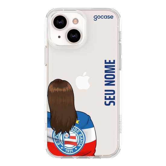 Capinha para celular Bahia - Torcedora Tricolor 2