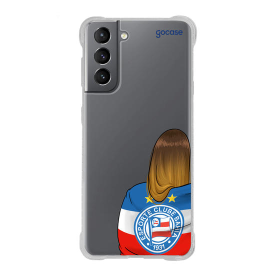 Capinha para celular Bahia - Torcedora Tricolor