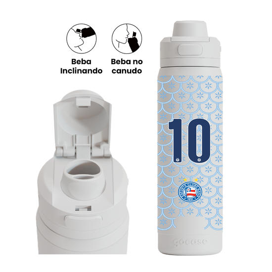 Garrafa Térmica Flip Pro + Ebook - Bahia - Uniforme 1 2025 P