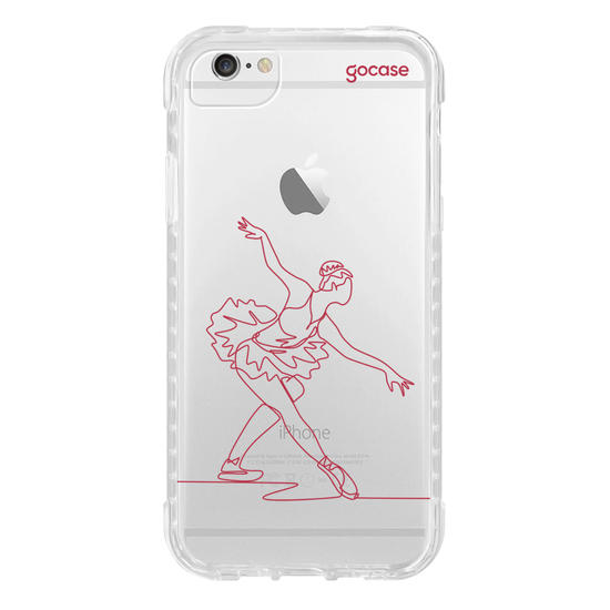 Capinha para celular  Bailarina Lineart
