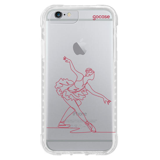 Capinha para celular  Bailarina Lineart