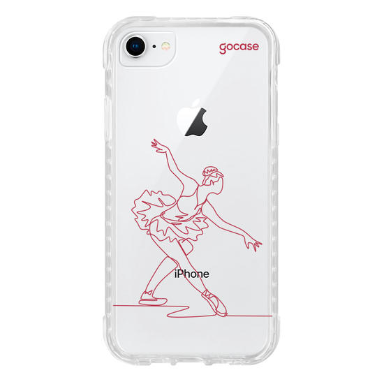 Capinha para celular  Bailarina Lineart