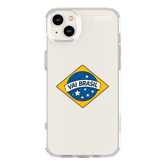 Capinha para celular  Bandeira vai Brasil