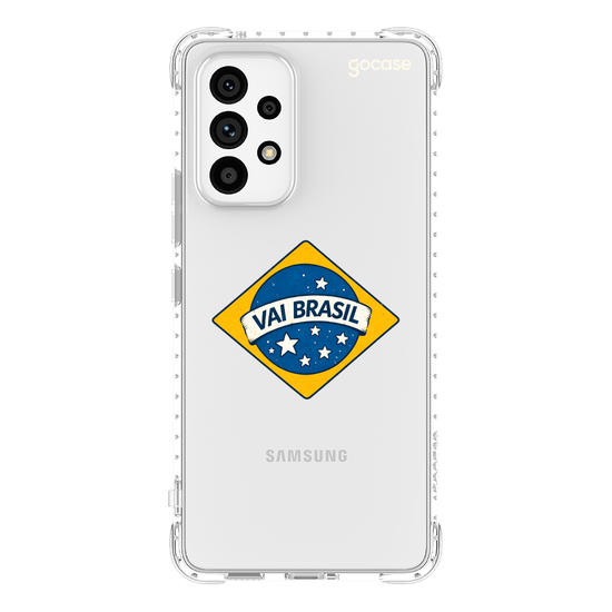 Capinha para celular  Bandeira vai Brasil