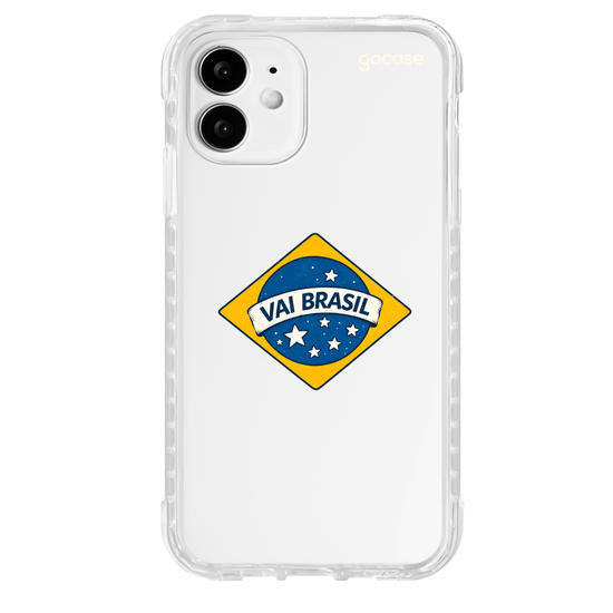 Capinha para celular  Bandeira vai Brasil