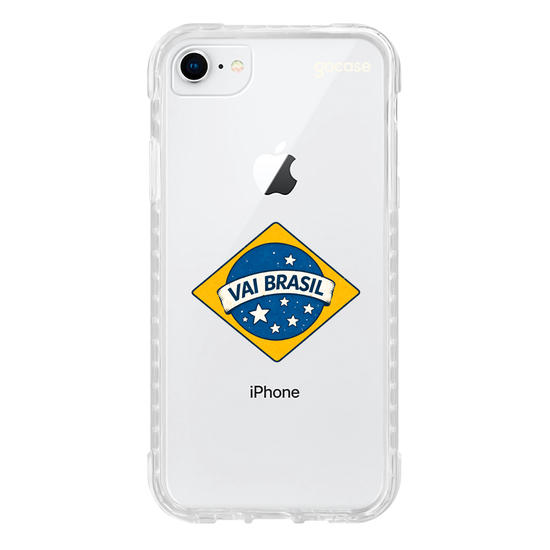 Capinha para celular  Bandeira vai Brasil