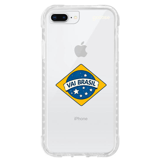 Capinha para celular  Bandeira vai Brasil