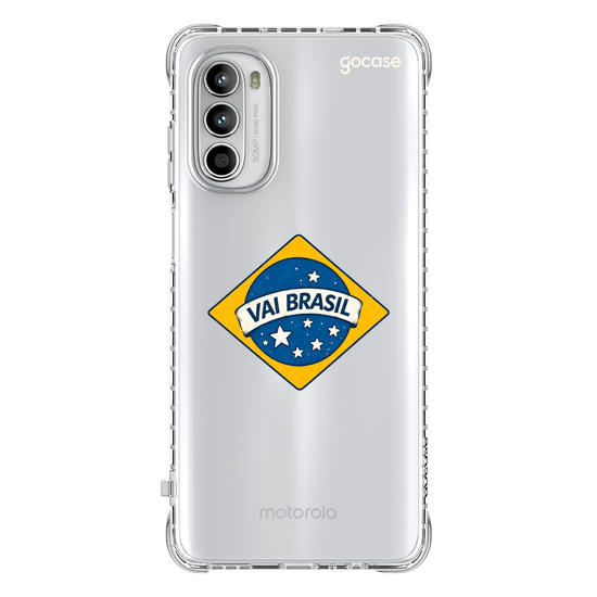 Capinha para celular  Bandeira vai Brasil