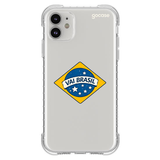 Capinha para celular  Bandeira vai Brasil