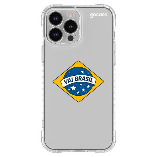 Capinha para celular  Bandeira vai Brasil