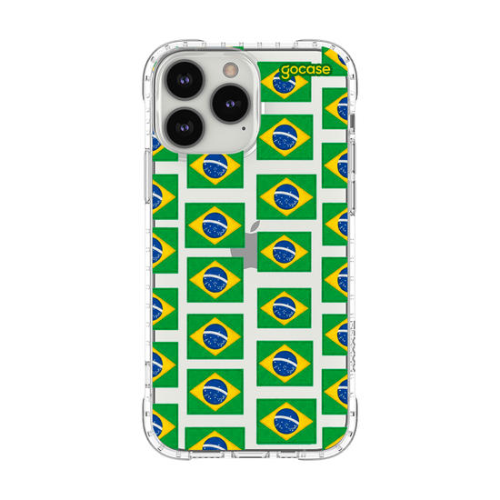 Capinha para celular  Bandeirinhas Brasil