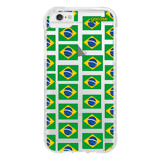 Capinha para celular  Bandeirinhas Brasil