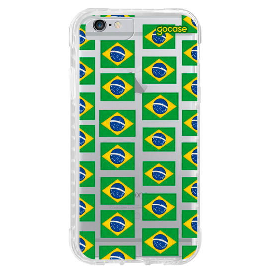 Capinha para celular  Bandeirinhas Brasil
