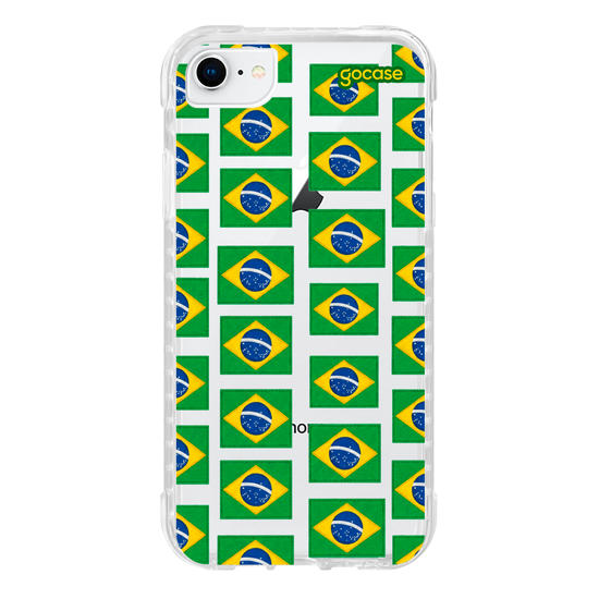 Capinha para celular  Bandeirinhas Brasil