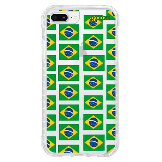 Capinha para celular  Bandeirinhas Brasil