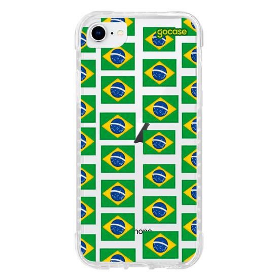 Capinha para celular  Bandeirinhas Brasil