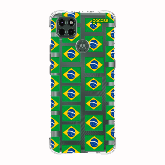 Capinha para celular  Bandeirinhas Brasil