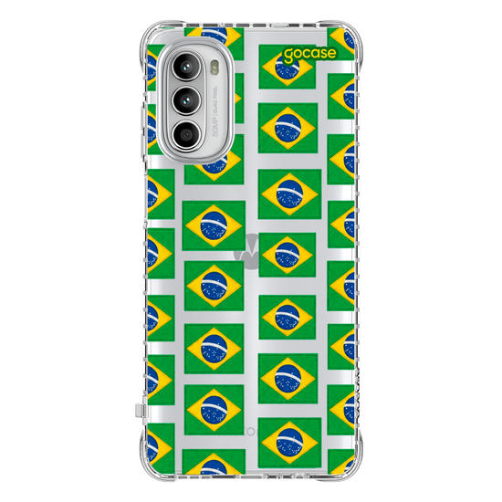 Capinha para celular  Bandeirinhas Brasil