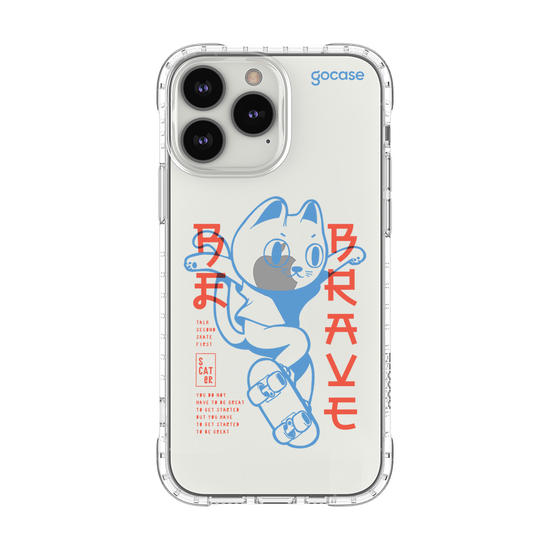 Capinha para celular  Be Brave Cat