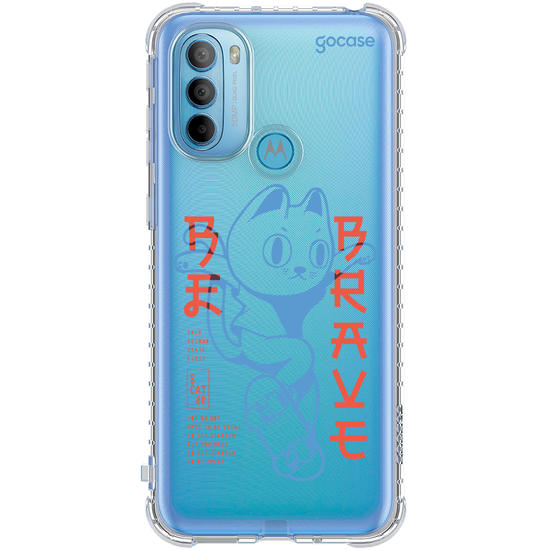 Capinha para celular  Be Brave Cat