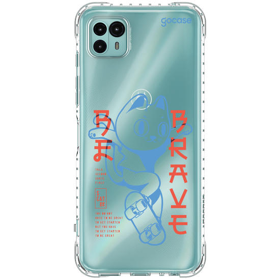 Capinha para celular  Be Brave Cat