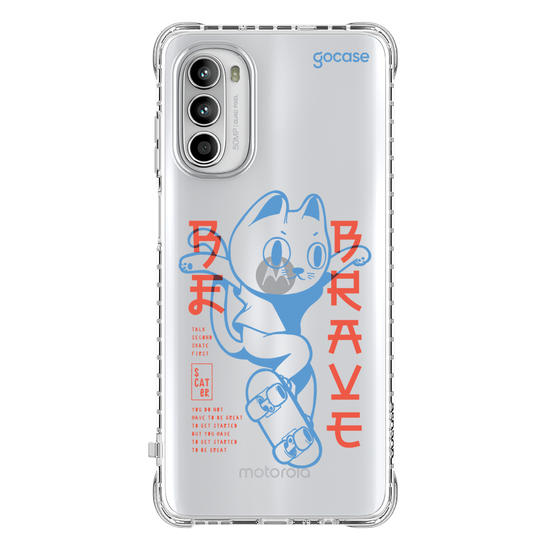 Capinha para celular  Be Brave Cat