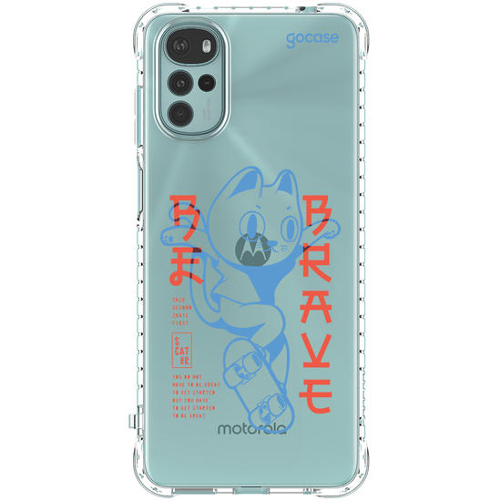 Capinha para celular  Be Brave Cat