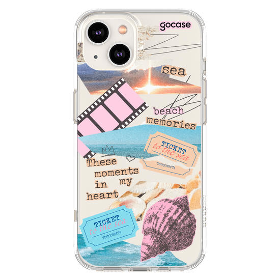 Capinha para celular  Beach Memories Collage