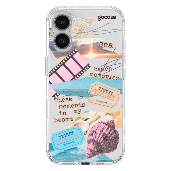 Capinha para celular  Beach Memories Collage
