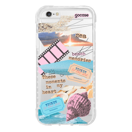 Capinha para celular  Beach Memories Collage