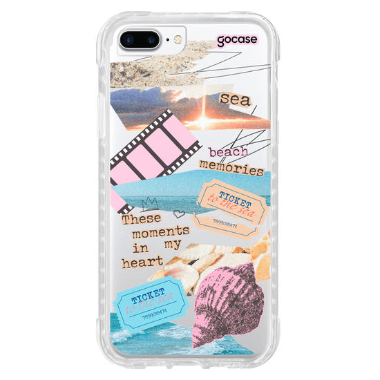 Capinha para celular  Beach Memories Collage