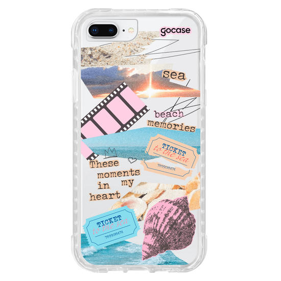 Capinha para celular  Beach Memories Collage