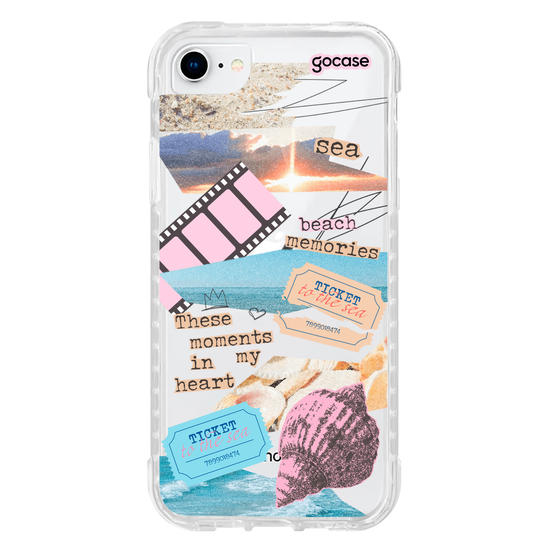 Capinha para celular  Beach Memories Collage