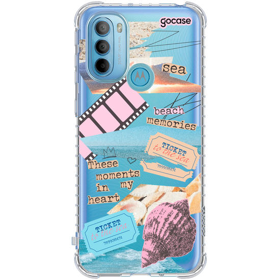 Capinha para celular  Beach Memories Collage