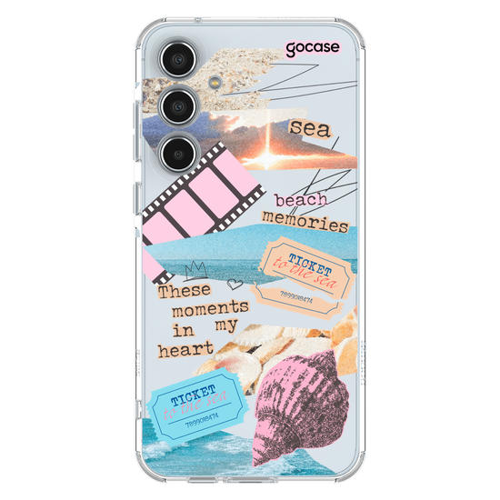 Capinha para celular  Beach Memories Collage